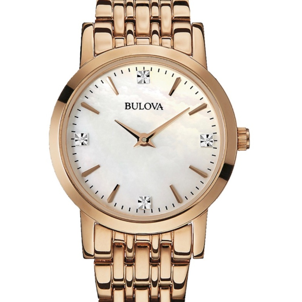 Womens Bulova Diamond Watch